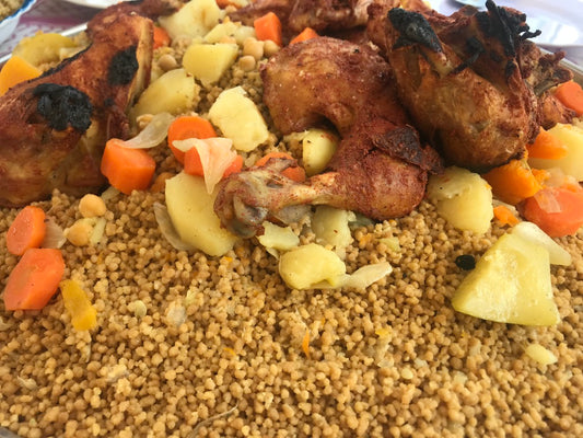 Maftoul - palestinsk couscous
