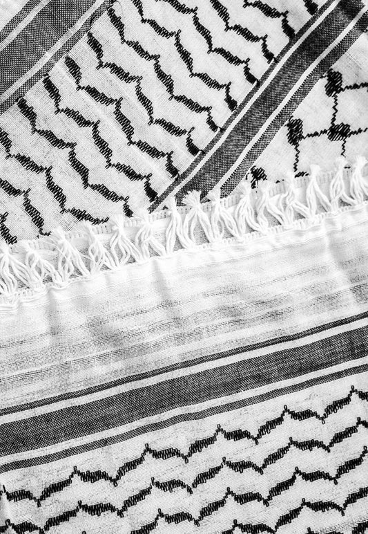 Palestinasjal - Kufiya från Herbawi
